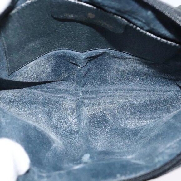 GUCCI GG Supreme Sherry Line Shoulder Bag PVC Navy Gold 904 02 047 Auth SW846 - Picture 10 of 16